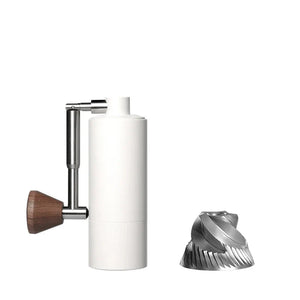 Mini Tragbare Manuelle Kaffeemühle – CNC Edelstahl-Mahlwerk, Aluminium- und Holzgehäuse, 10 cm