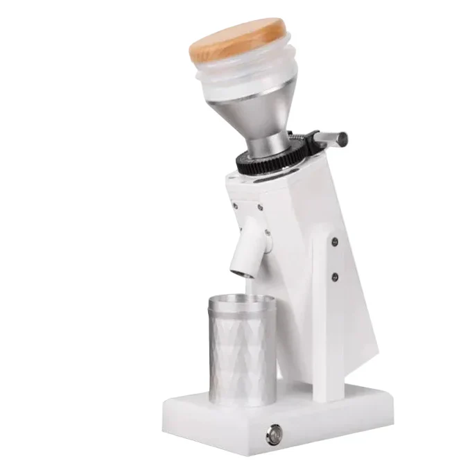 Elektrische Kaffeemühle mit Kegelmahlwerk 180 W – Kompakte Bohnenmühle für Espresso und Filterkaffee