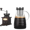 24 oz Kaltbrüh-Kaffeekanne aus Glas – Manuelle Pour-Over Karaffe für Eiskaffee und Kaltgetränke