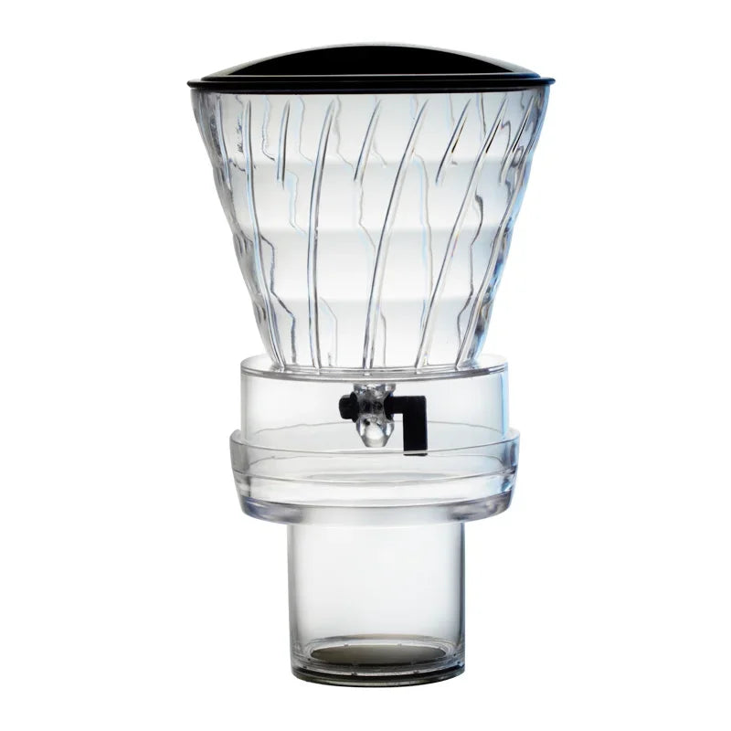 Wassertropf-Kaffeemaschine aus Glas mit Wiederverwendbarem Filter – Cold Brew und Eiskaffee Dripper-System