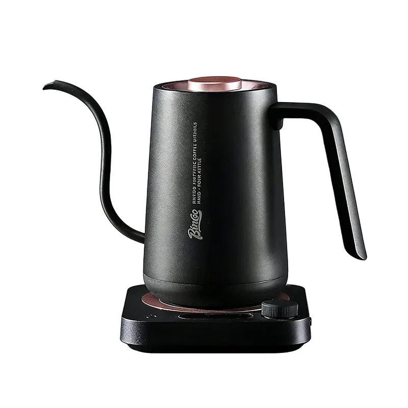 Elektrischer Gooseneck Wasserkocher 900 ml mit Temperaturregelung – 1500 W Schnellaufheizung